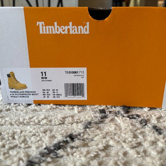 Size 11 Wheat Timberlands - Picture 2 of 6